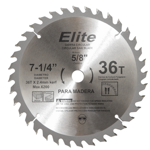 Disco ELITE Corte de Madera 7/14