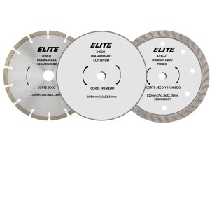Disco Diamante:  Segmentado / Continuo / Turbo - ELITE