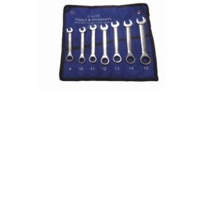 Juego Llaves Mixta con Racha 7pzas