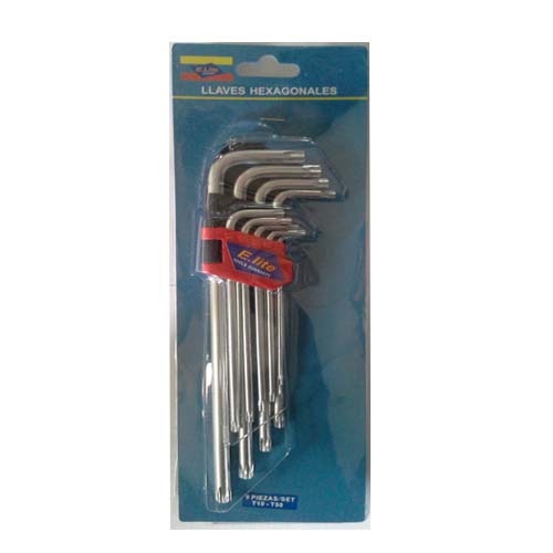 Llave Torx 9 pcs