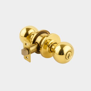 Cerradura Elite de Pomo Dorado