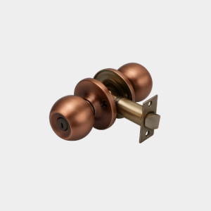 Cerradura Elite de Pomo Bronce